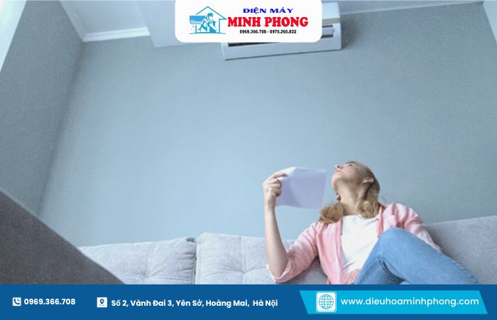 Lỗi điều hoà không mát hoặc mát yếu: Thiếu gas, lọc gió bẩn, hoặc dàn lạnh đóng tuyết.