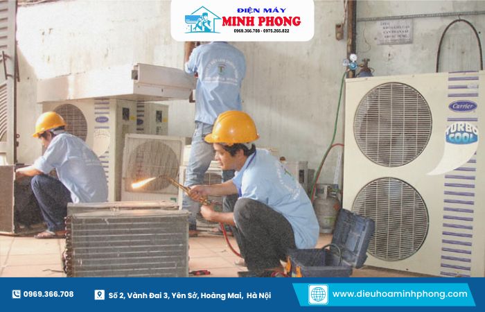 Nhu cầu sửa điều hòa tại quận Đống Đa tăng cao mỗi mùa hè