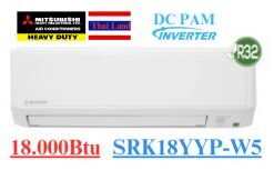 Điều hòa Mitsubishi Heavy 18000BTU 1 chiều inverter SRK/SRC18YYP-W5