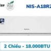 Điều hòa Nagakawa inverter 2 chiều 18000BTU NIS-A18R2H11