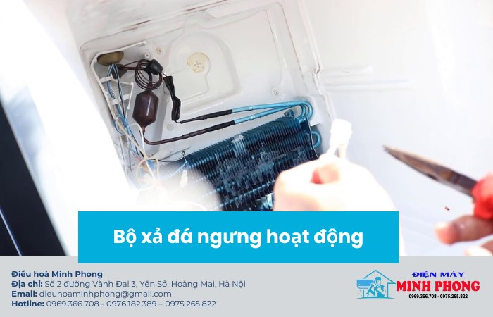 Bộ xả đá ngưng hoạt động