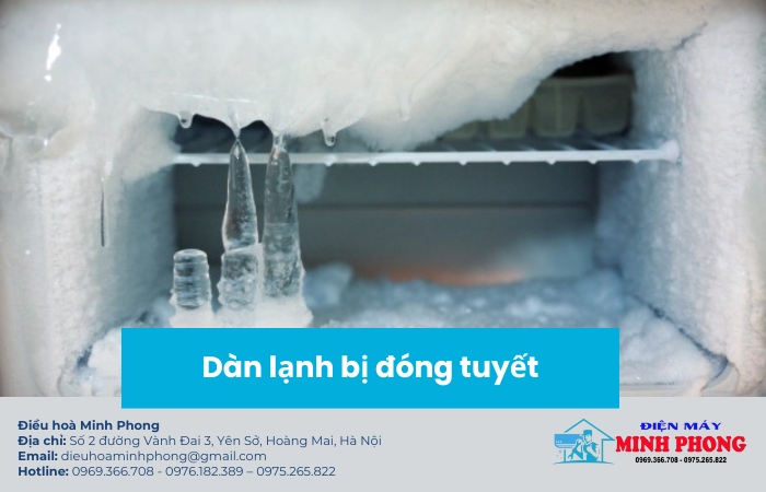 dàn lạnh đóng tuyết