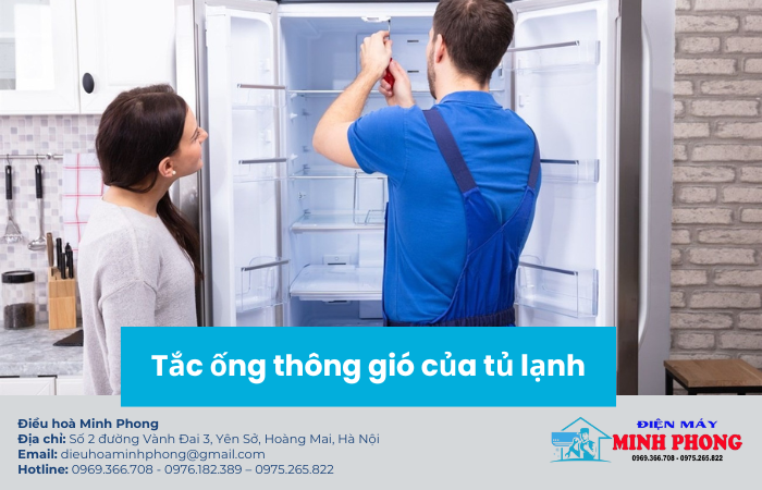 Tắc ống thông gió