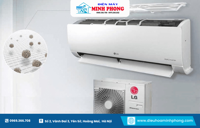 Lỗi CH05 máy lạnh LG là gì?