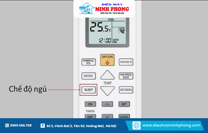 Hướng dẫn sử dụng chế độ SLEEP