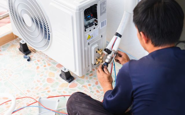 sửa lỗi E4 điều hòa Funiki