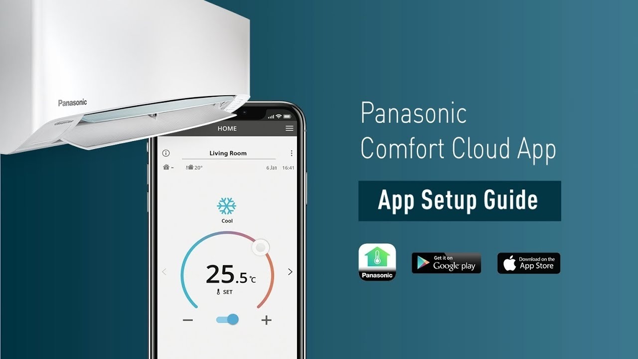 Sử dụng điều hòa Panasonic bằng điện thoại