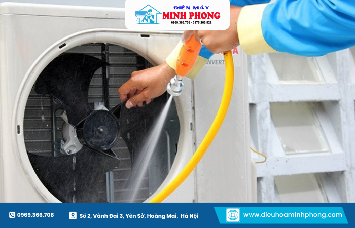 Vệ sinh dàn lạnh của điều hòa