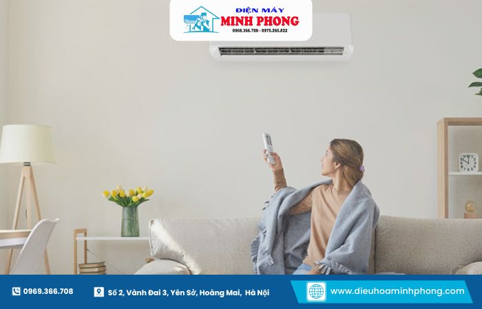 Chỉnh sai chế độ trên remote khiến máy lạnh không mát dù vẫn đang hoạt động