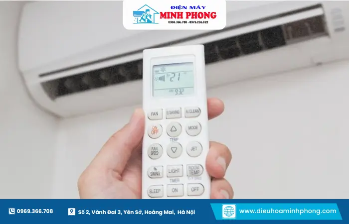 Kiểm tra remote và nguồn điện khi điều hòa Fujiaire không bật được