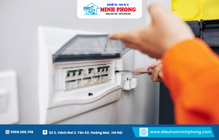 CB nhảy liên tục khi thiết bị quá tải