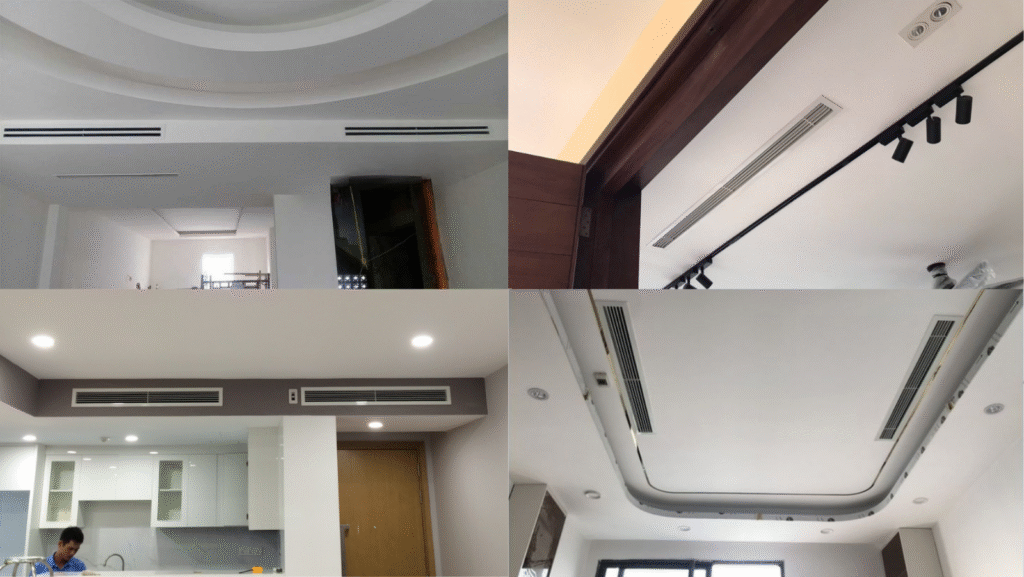 Điều hòa âm trần nối ống gió