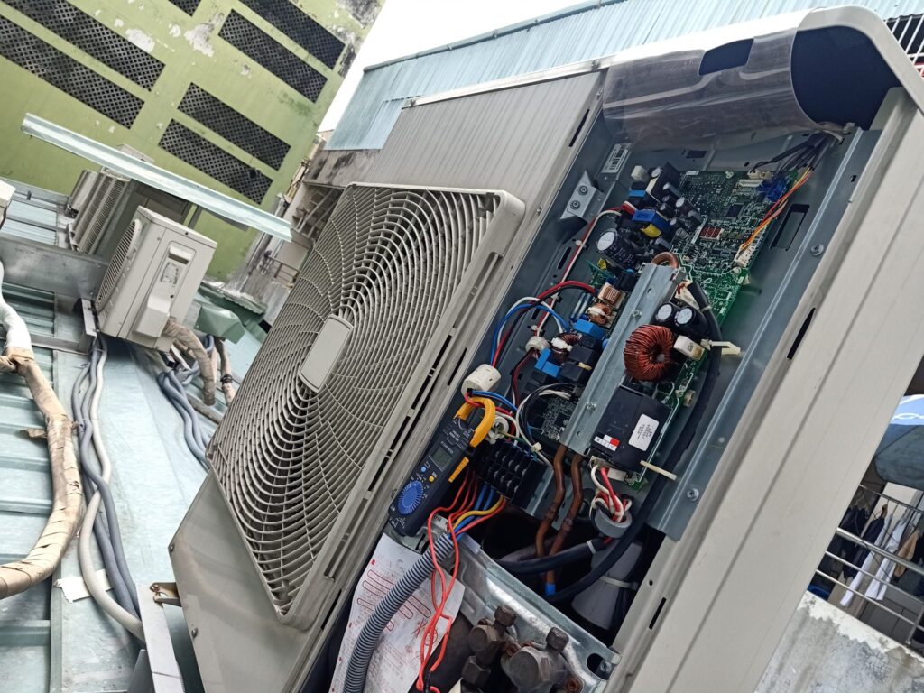 sửa chữa điều hòa multi