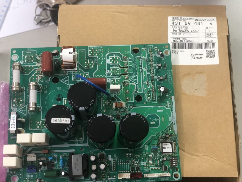 thay board mạch điều hòa âm trần