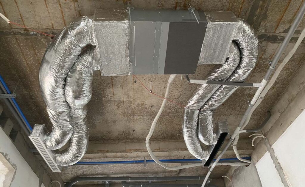 sửa điều hòa âm trần nối ống gió