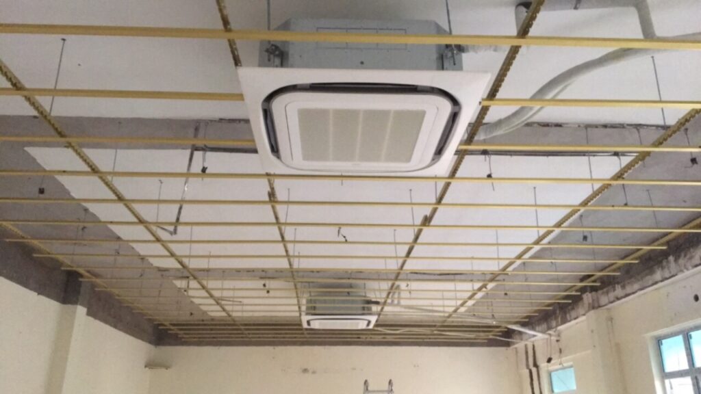 Thi công hệ thống điều hòa trung tâm VRF